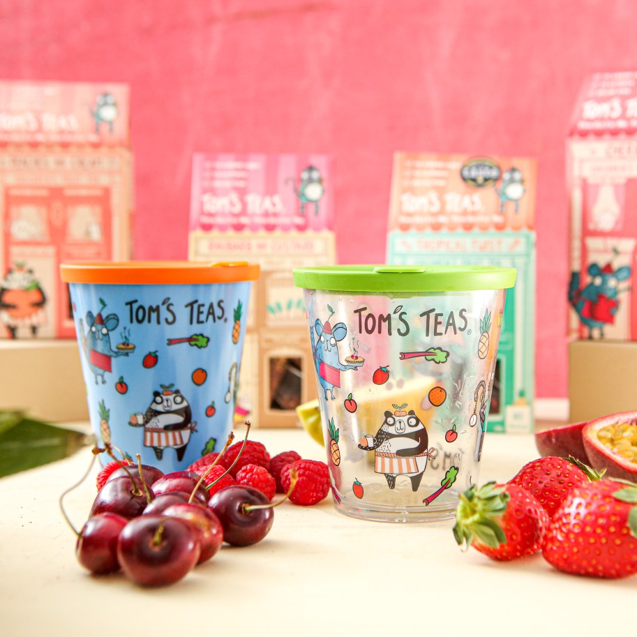 To Go ORNAMIN | Ornamin Tom'S Teas Coffee To Go Becher Mit Deckel