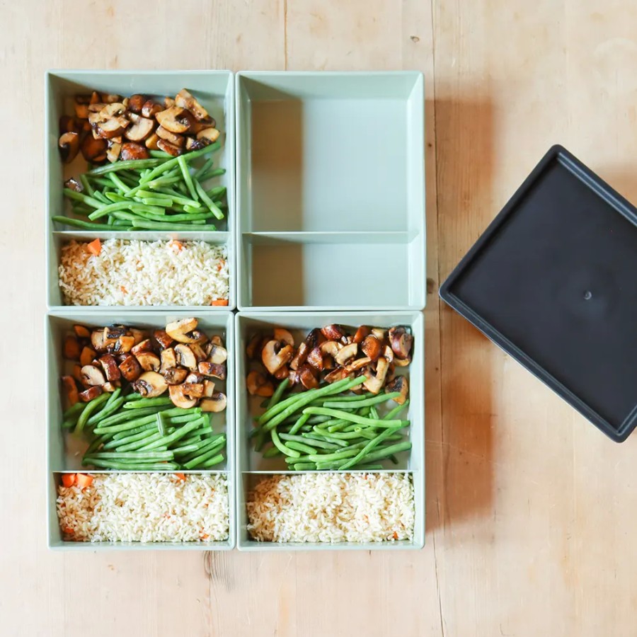 To Go ORNAMIN Meal Prep&Sets | Ornamin Meal Prep-Set Boxy Bernd Mit Deckel